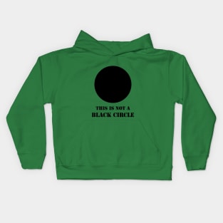 Black Circle Kids Hoodie